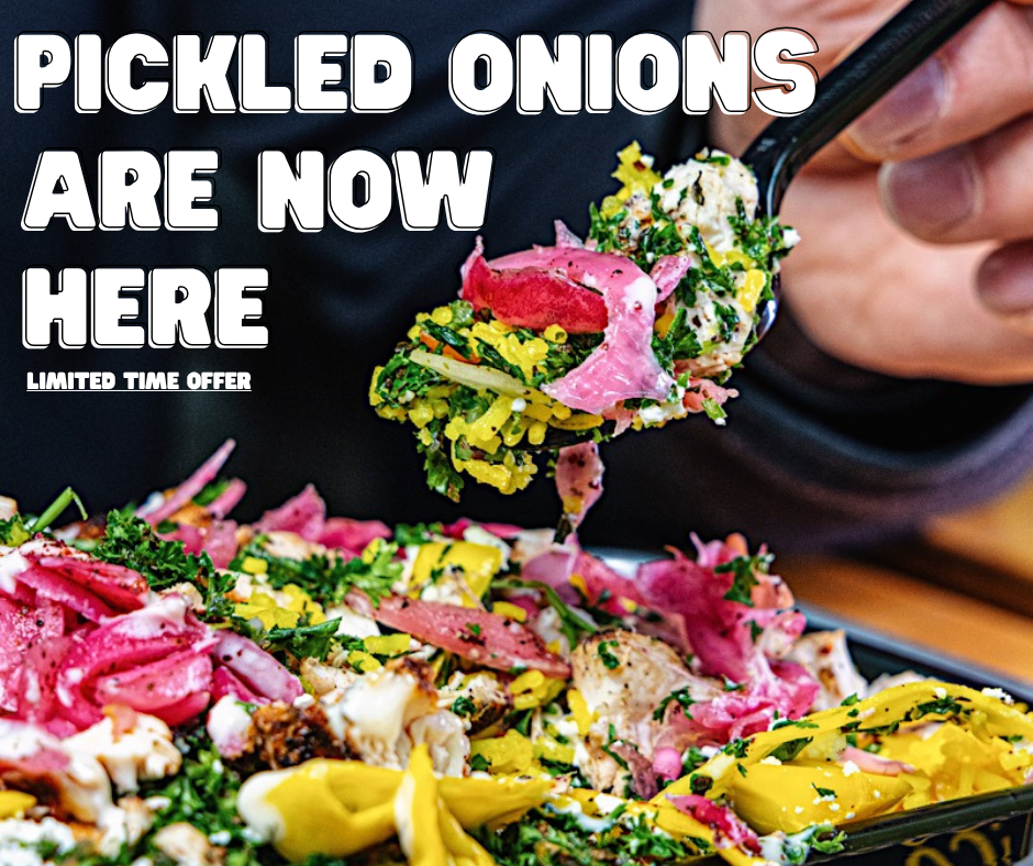 Pickled Onions are now here — limited time offer